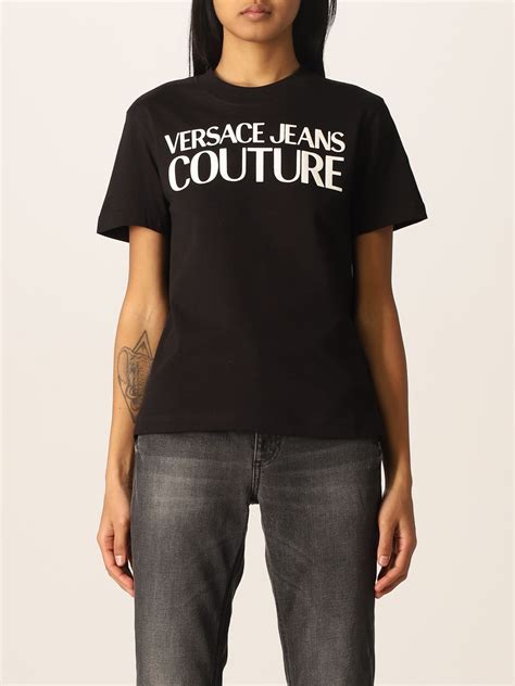 versace jeans t shirt schwarz|versace jeans couture outlet.